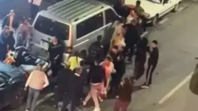 Düğün salonunda laf atma kavgası: İki aile birbirine girdi