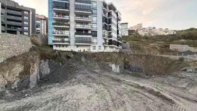İnşaat alanında toprak kaydı: 70 kişi evlerinden tahliye edildi