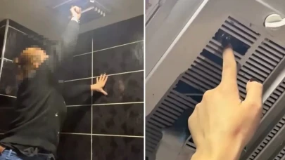 Esenyurt’ta iş yerinin tuvaletinde gizli kamera bulundu