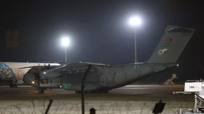 Gürcistan’da düşen askeri uçakta şehit olan 20 askerin naaşları Türkiye’de