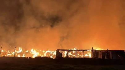 İzmir'de çöp depolama alanında yangın: Söndürme çalışmaları sürüyor