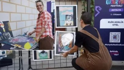 Antalya’da İranlı ressamın 120 eseri kayboldu: 120 eserinin bulunduğu dosya kayboldu