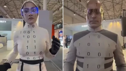 İran'ın "İnsansı Robotları" Fuarı'nda Şaşırtan Anlar: Gerçekler Ortaya Çıkınca Gündem Oldu!