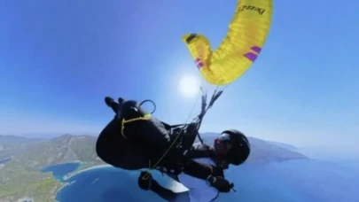 Muğla'da paraşütçü alarmı: Sağ salim evine döndü