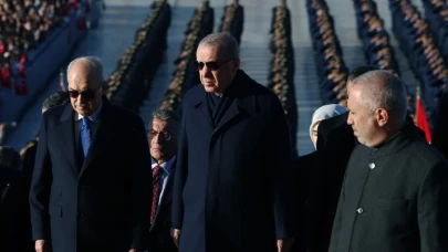 Cumhurbaşkanı Erdoğan Anıtkabir'de: Türkiye küresel bir güç olma yolunda