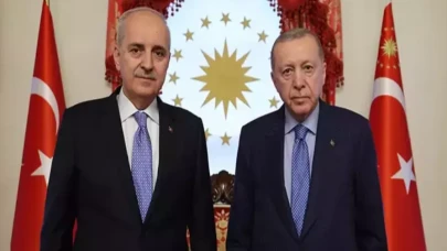 Cumhurbaşkanı Erdoğan, TBMM Başkanı Kurtulmuş'u kabul etti