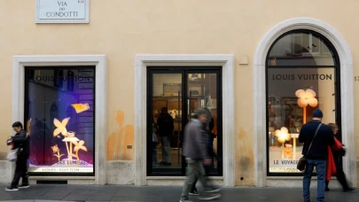 Roma'da lüks mağazada gece yarısı soygunu