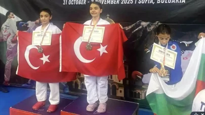 Ceylin Ayşe Şimşek'ten çifte zafer: Ferdi ve Takımda Balkan Şampiyonu