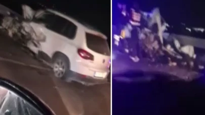 Ankara'da iki otomobil kafa kafaya çarpıştı: 4 ölü, 3 yaralı