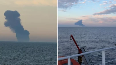 Kocaeli Açıklarındaki Rus tankerinde patlama: 25 mürettebat için kurtarma çalışması sürüyor