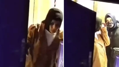 Pes dedirten görüntü: Kamera bile yaptıkları rezilliğe engel olamadı