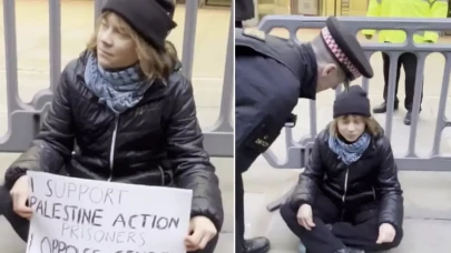 Greta Thunberg, Londra'da Filistin destek eyleminde gözaltına alındı