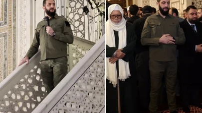 Türkiye’nin yanı başında tarihi an! Şara’dan Emevi Camisi’nde dikkat çeken “kardeşlik” mesajı