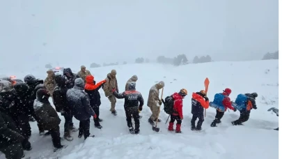 Artvin'de çığ felaketi: 1 ölü, 2 kayıp