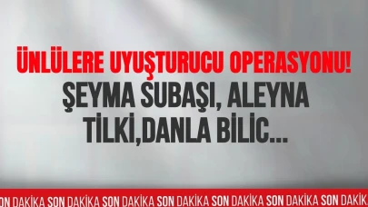 SON DAKİKA! 10 ünlüye uyuşturucu operasyonu gözaltılar ve yakalama kararı...