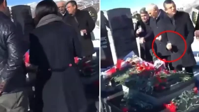 Özgür Özel'in mezar başındaki görüntüleri TBMM genel kurulunda tartışma yarattı