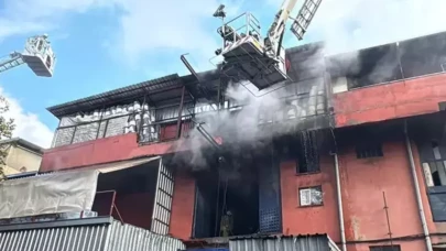 İkitelli OSB'de yangın çıktı