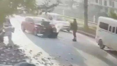 Eski eşiyle evli polise çarpıp fotoğrafını paylaşan kişi gözaltında