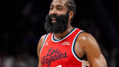 James Harden'da NBA'de ilk 10'a girdi: Tarihe geçti