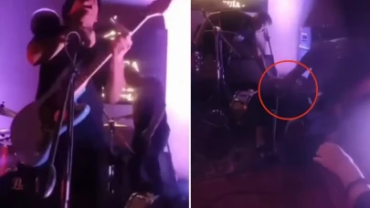 Peru'da genç şarkıcı sahnede elektrik akımına kapıldı!