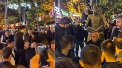Ankara'da hareketli dakikalar! Polis yere düştü, Mahmut Tanal özür diledi