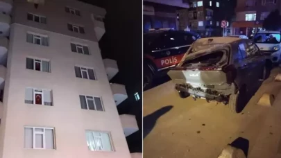 Kadıköy'de balkon çöktü, bina tedbiren boşaltıldı
