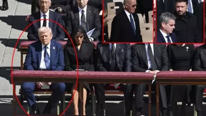 Papa'nın cenaze töreninde kıyafet kurallarına uymayan 3 lider