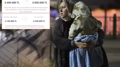 Deprem sonrası fırsatçılar yine iş başında! Biri 550 bin TL indirdi, diğeri 500 bin TL fiyat artırdı