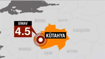 Kütahya Simav'da deprem oldu AFAD büyüklüğünü açıkladı