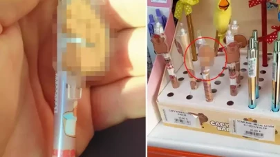 Buna kim, nasıl müsaade etti? Okulun karşısındaki kırtasiyede satılan kalem pes dedirtti