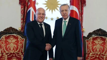 Cumhurbaşkanı Erdoğan, Yeni Zelanda Başbakanı Luxon ile bir araya geldi