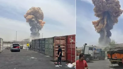 İran'da limanda şiddetli patlama