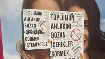 Gülümseyen kadınların yer aldığı reklam afişlerini sansürlediler! Sebebi de bir o kadar ilginç