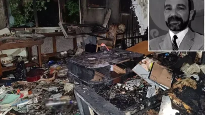 Kadıköy'deki yangında yazar Süha Oğuzertem hayatını kaybetti