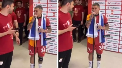 Galatasaray'da Lucas Torreira'dan Okan Buruk'a olay şaka