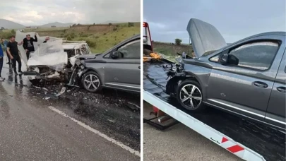 Ankara'da iki araç kafa kafaya çarpıştı: Mehmet Bilici öldü!