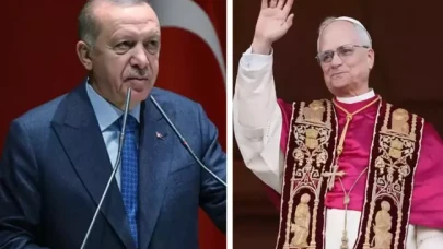 Cumhurbaşkanı Erdoğan'dan Papa 14. Leo'ya tebrik mektubu