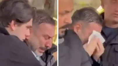 Annesini toprağa veren Ertem Şener hüngür hüngür ağladı