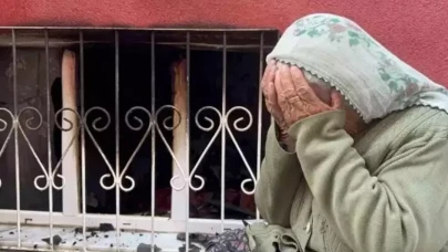 16 yaşındaki çocuğun çıkardığı yangın evi kül etti! Yaşlı kadın gözyaşlarını tutamadı