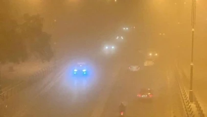 Kerkük'te yoğun kum fırtınası: 94 kişi boğulma tehlikesi geçirdi