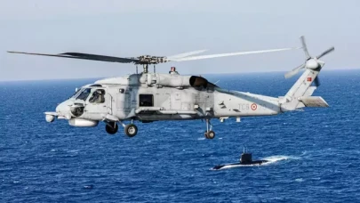 MSB'nin helikopteri denize acil iniş yaptı