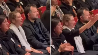 Önder'in kızı ekranda babasını görünce gözyaşlarına boğuldu