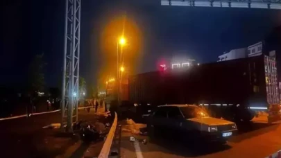 Beylikdüzü'nde tır kazası! 1 kişi hayatını kaybetti