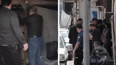 Kötü koku ihbarıyla girilen evde define tüneli ortaya çıktı!