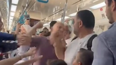 Marmaray’da çocuklarının gözleri önünde yumruklayan şahıs tutuklandı