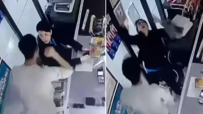 Çalıştığı zincir markette mesai arkadaşı tarafından darbedildi