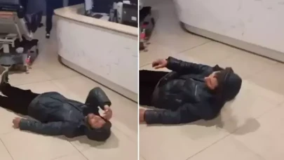 Devlet hastanesinde kaydedilen görüntü tartışma yarattı