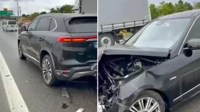 TOGG ile Mercedes çarpıştı, her gören aynı yorumu yaptı