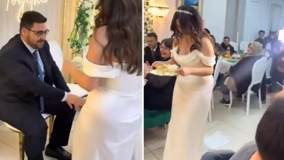Kız isteme törenine gelinin yaptığı hata damga vurdu