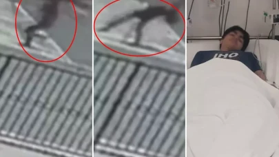 Voleybol filesine takılan öğrenci yoğun bakımlık oldu!